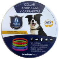 Collar Antipulgas y Garrapatas <br />de Perro